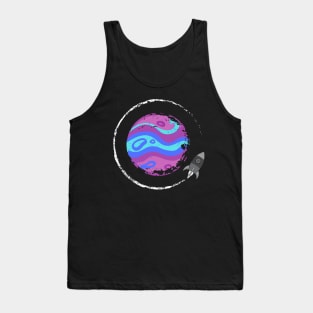 rocket around the planet Tank Top